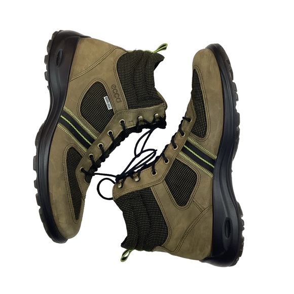 ECCO Gore-Tex Waterproof Leather Mesh Hiking Boot - Picture 4 of 13